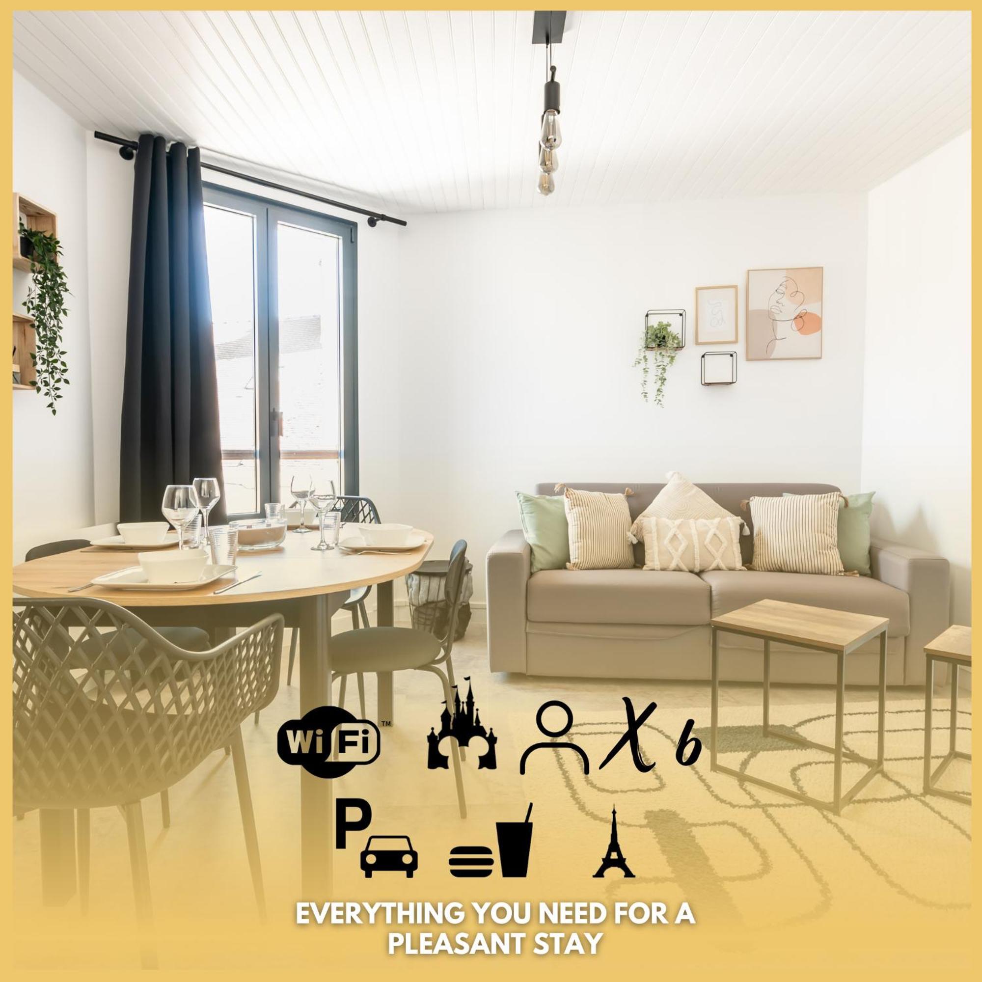 Le 27 - Appartement Cosy - Disney 15Min Crécy-la-Chapelle Extérieur photo